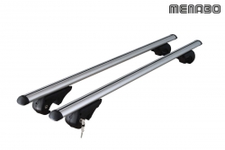 barre brio menabo per tutte le auto con relling sopra..misura 120cmm